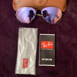 Ray Ban Aviator Flash Lenses Standard Size